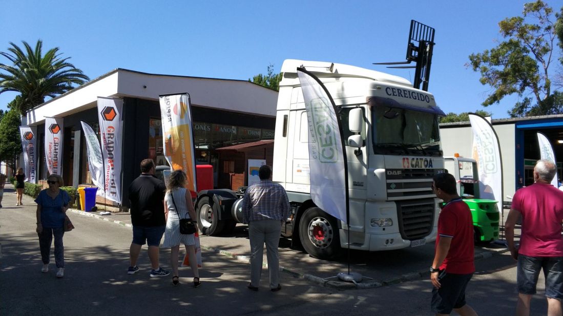 Camión transformado a GLP Autogas