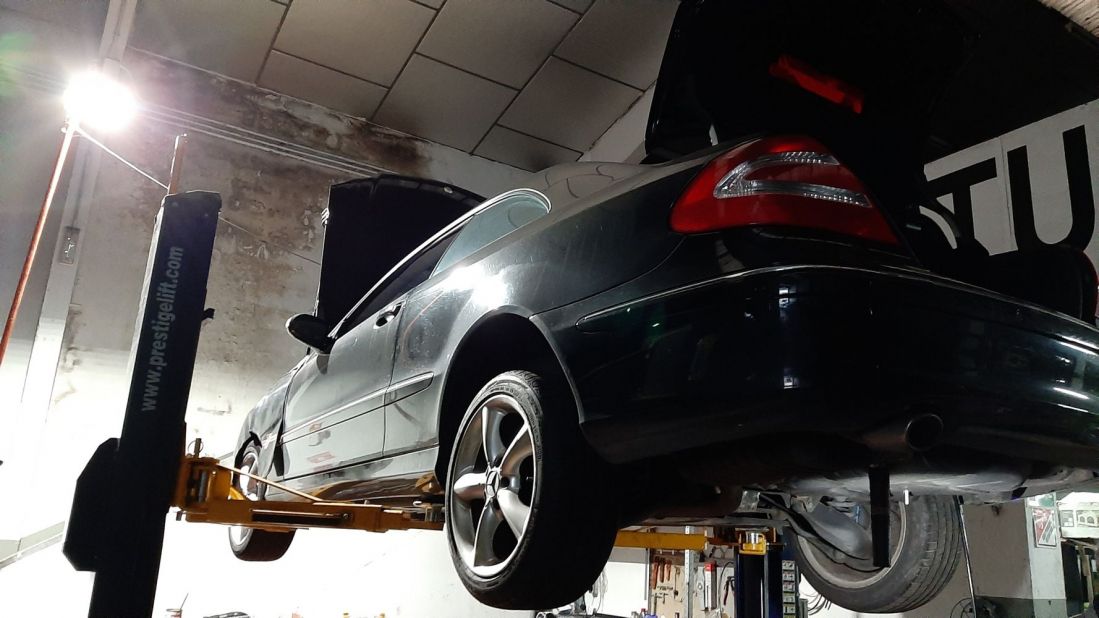 Instalación de GLP a Mercedes CLK 320 V6