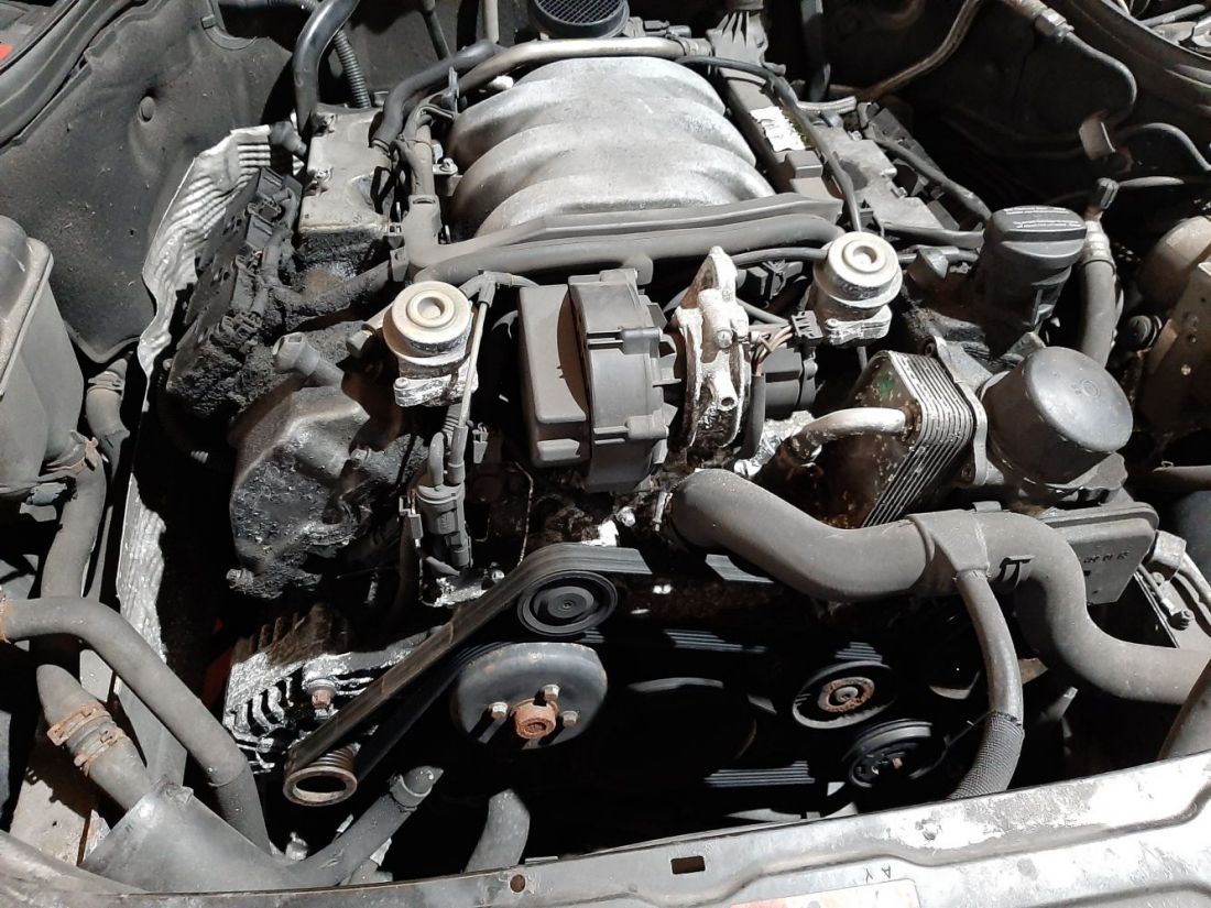 Instalación de GLP a Mercedes CLK 320 V6