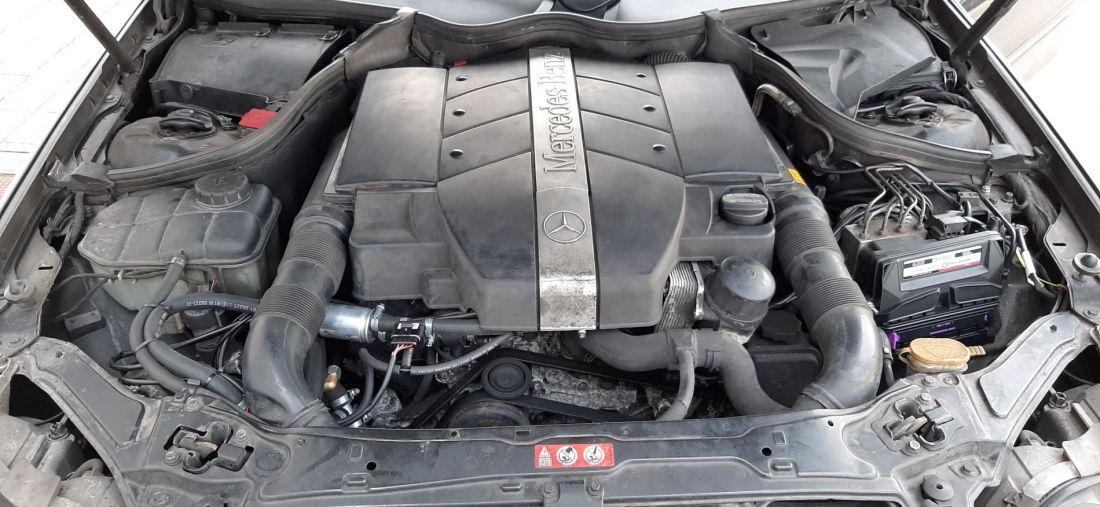 Instalación de GLP a Mercedes CLK 320 V6