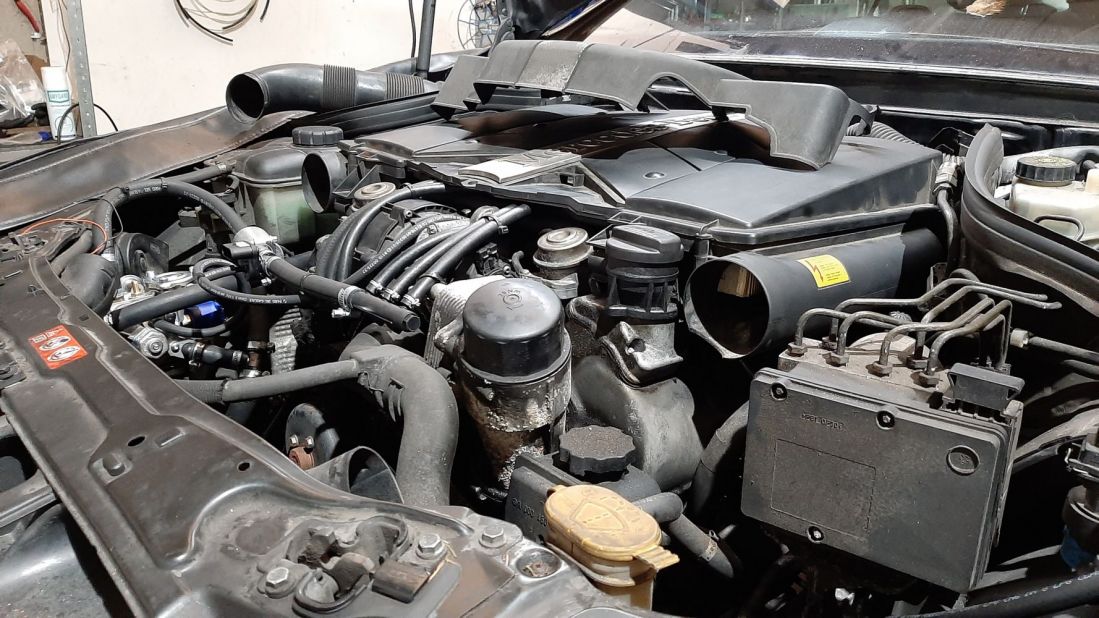 Instalación de GLP a Mercedes CLK 320 V6