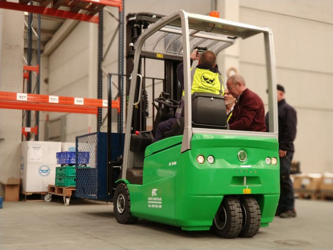 Banco de Alimentos   Astur Carretillas