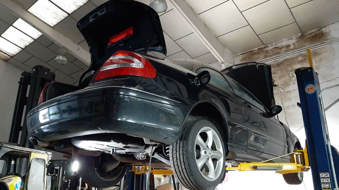 Instalación de GLP a Mercedes CLK 320 V6