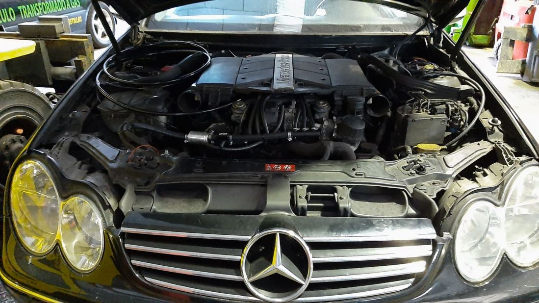 Instalación de GLP a Mercedes CLK 320 V6