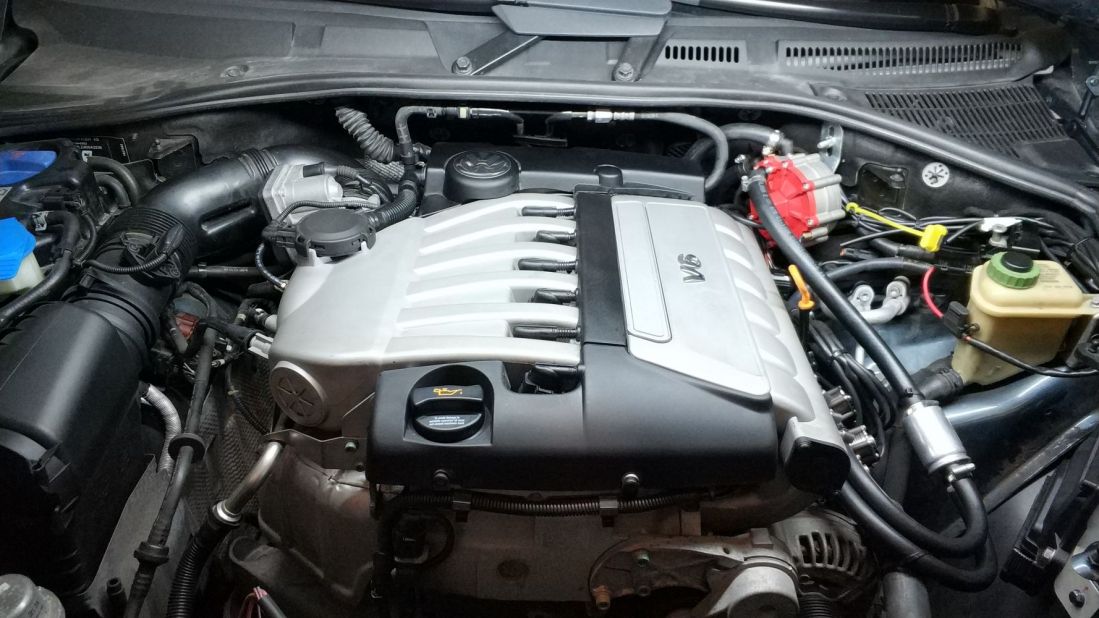 Transformación a GLP autogás de Volkswagen Touareg 3.2 V6