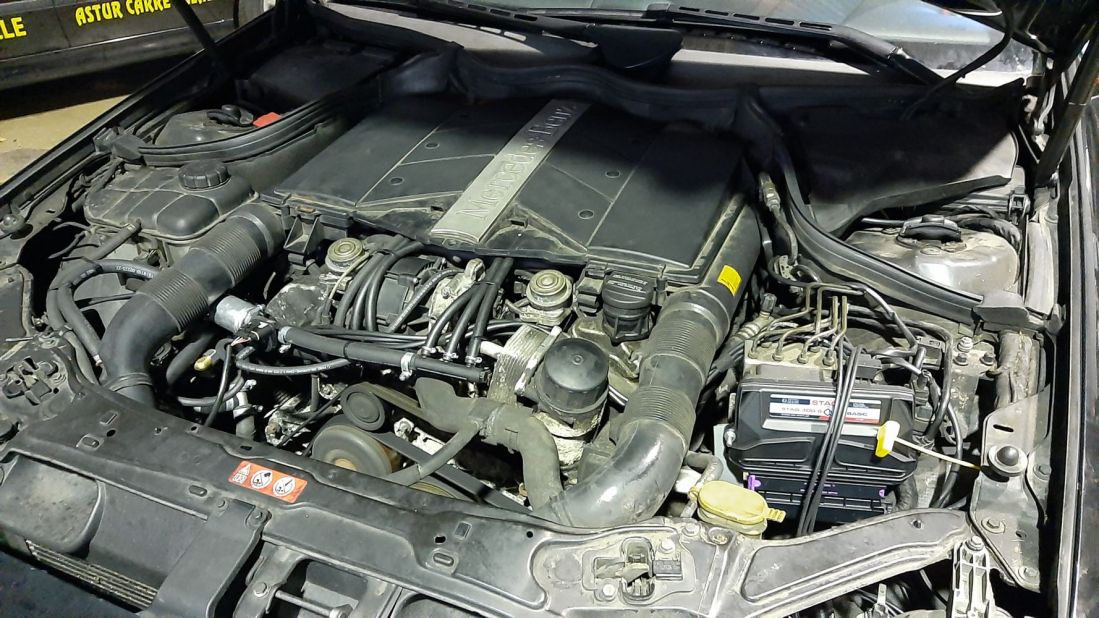 Instalación de GLP a Mercedes CLK 320 V6