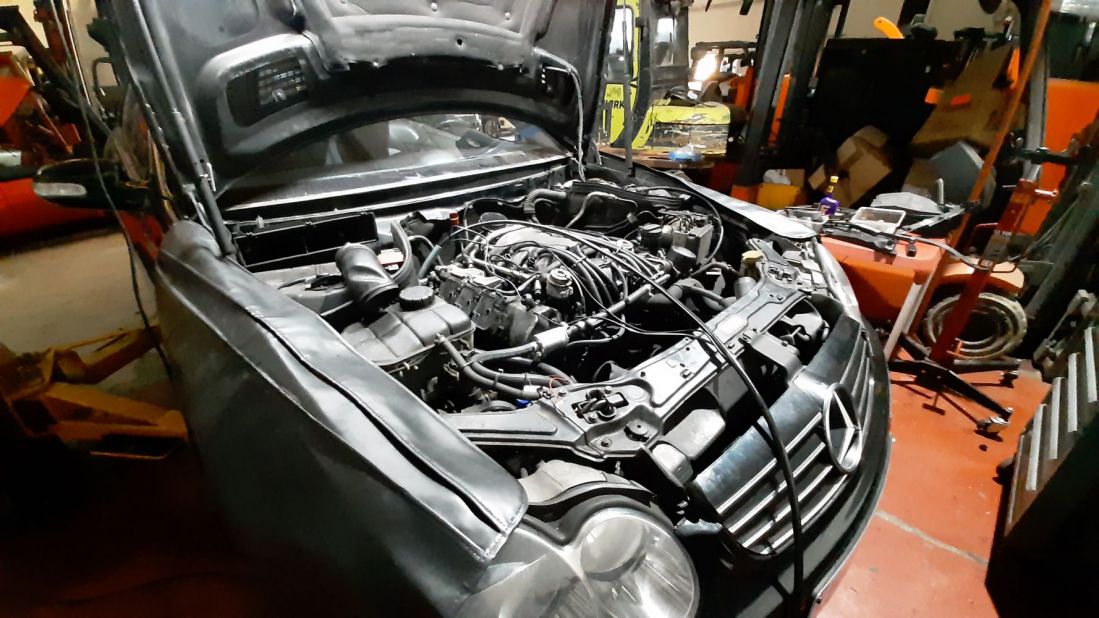 Instalación de GLP a Mercedes CLK 320 V6