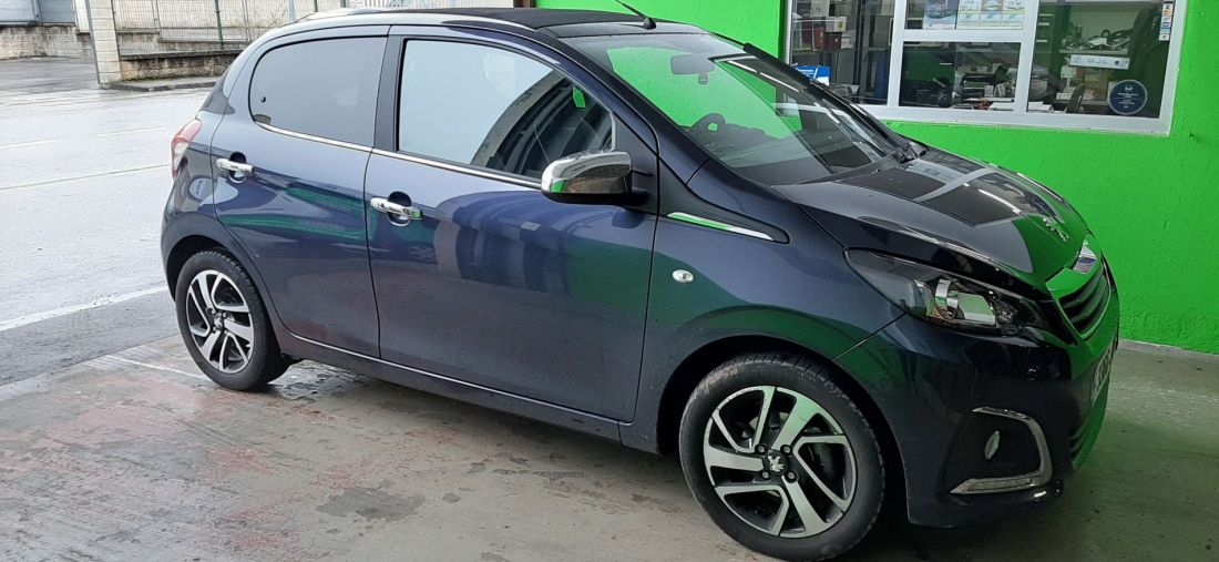 Instalación de GLP a Peugeot 108 Tricilíndrico