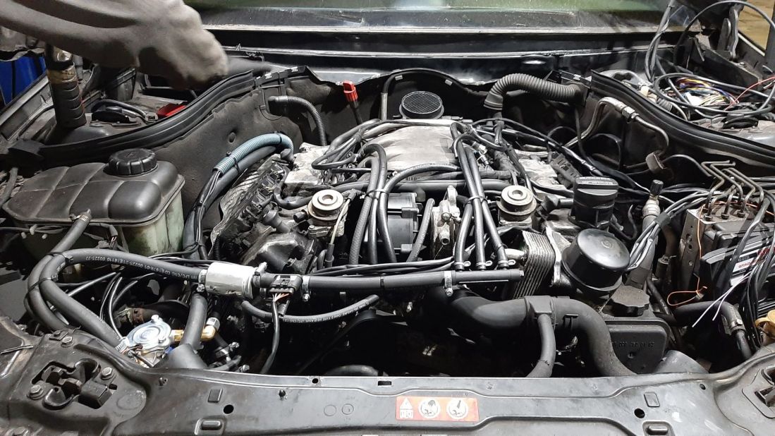 Instalación de GLP a Mercedes CLK 320 V6