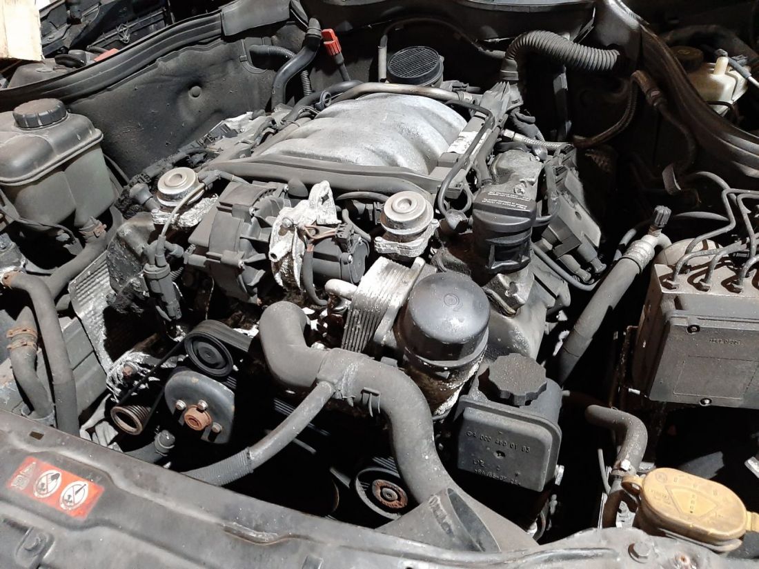 Instalación de GLP a Mercedes CLK 320 V6