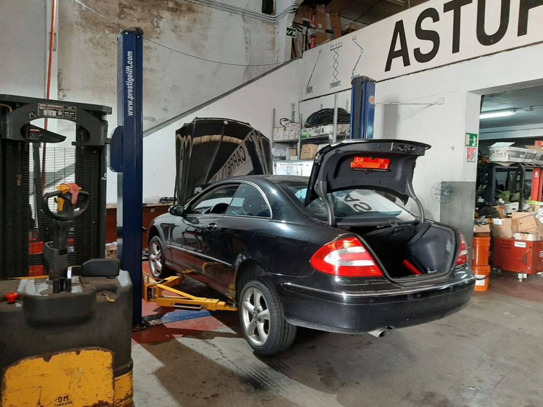 Instalación de GLP a Mercedes CLK 320 V6