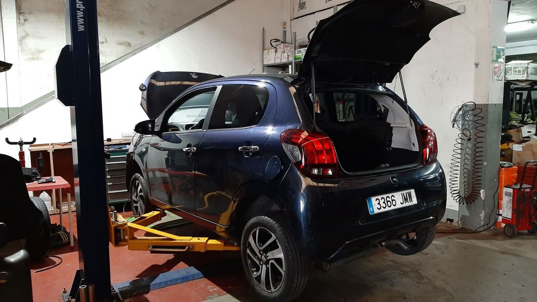 Instalación de GLP a Peugeot 108 Tricilíndrico