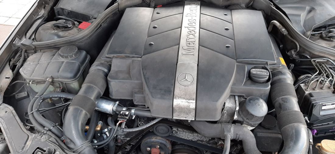 Instalación de GLP a Mercedes CLK 320 V6