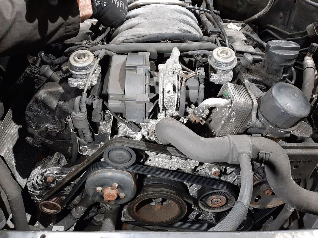 Instalación de GLP a Mercedes CLK 320 V6