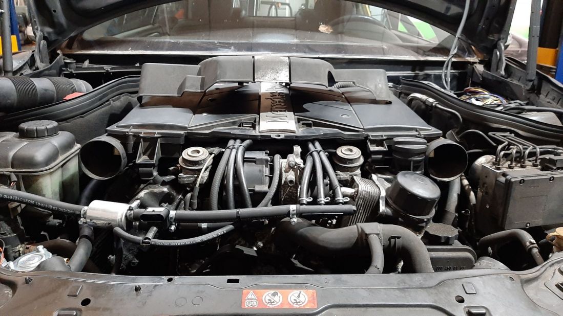 Instalación de GLP a Mercedes CLK 320 V6