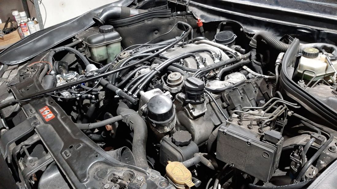 Instalación de GLP a Mercedes CLK 320 V6